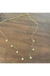 Star choker necklace